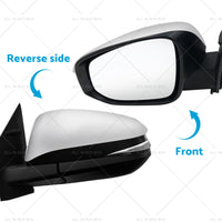 Door Mirror Silver Suitable for Toyota RAV4 2013 - 2018 Left Side 5-wire