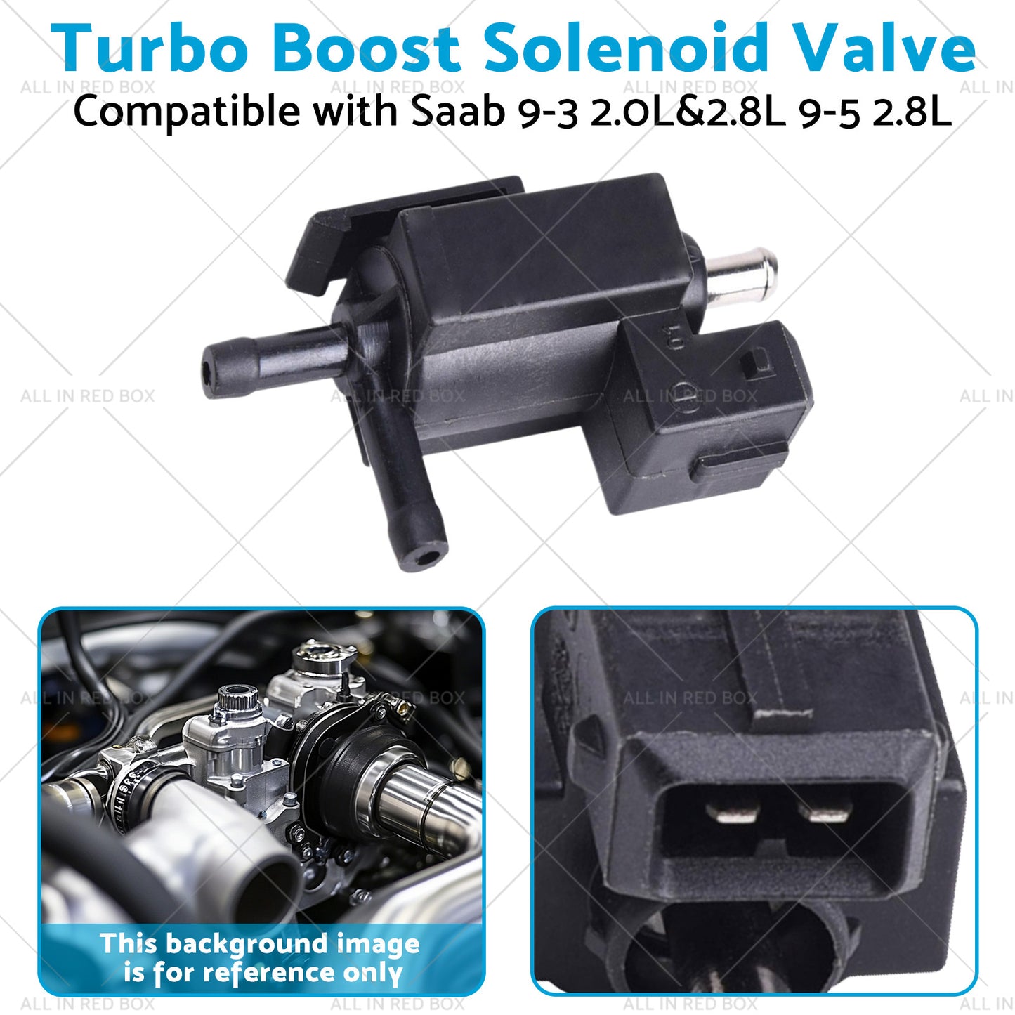 Turbo Boost Solenoid Valve Suitable for Saab 9-3 2. 0L and 2. 8L 9-5 2. 8L 728311040