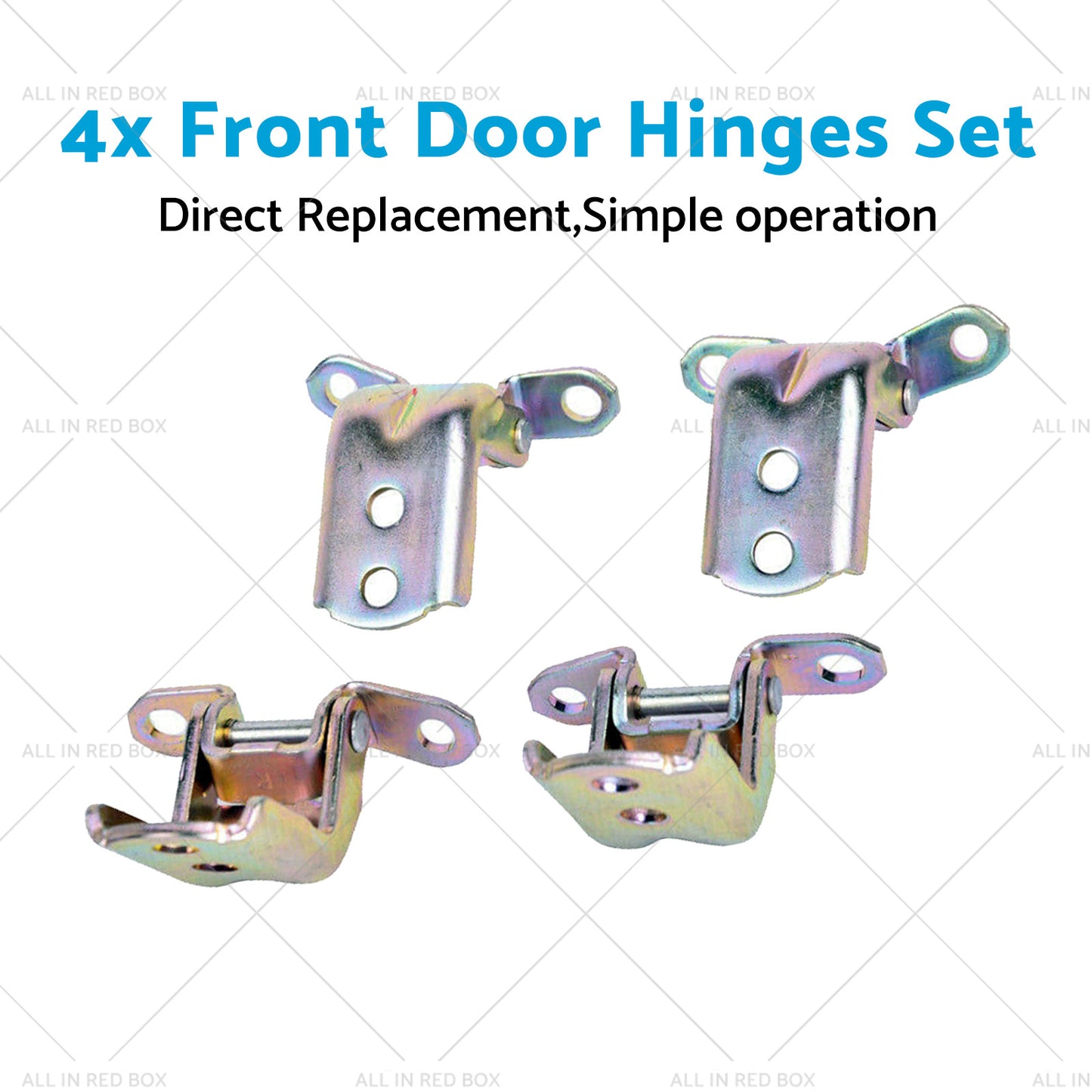 824212J000 824212J00A 4x Front Door Hinges Set Suitable for Nissan Patrol GU Y61