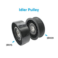 2x Drive Belt Idler Pulley For Holden Commodore Caprice Statesman VS VT VX VY V6