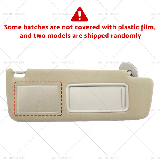 RH Sun Visor Suitable For Toyota Prado TRJ120 RZJ120 LJ120 KZJ120 KDJ120 GRJ120