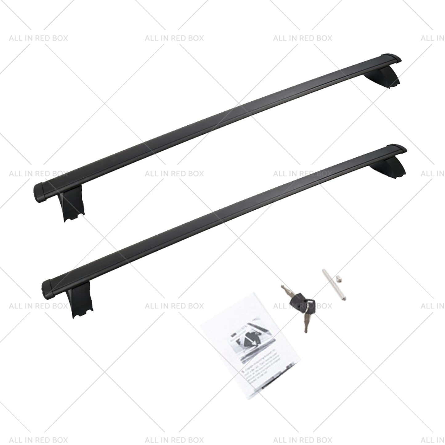 2x Cross Bar Roof Rack Suitable for Jeep Grand Cherokee 11-21 with 2 keys