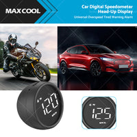 Car Digital Speedometer GPS Head Up Display MPH or KM Overspeed Tired Warning Alarm