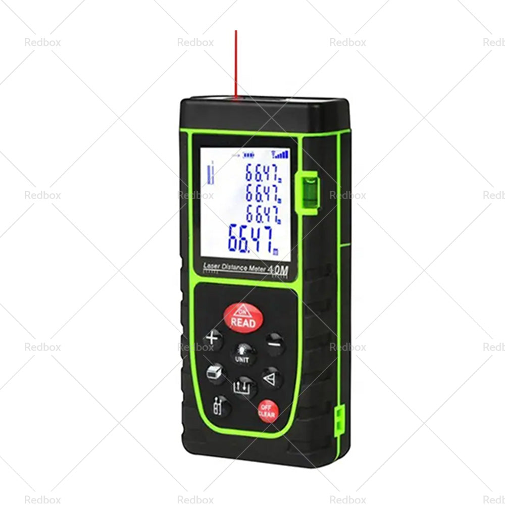 40m Handheld Digital Laser Distance Meter Finder Measure Tape Range Finder Tools