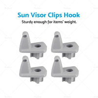 4xSuitable For Chrysler 300 Sunvisor Sun Visor Support Clip Kit 05-071EJ51BD1AA