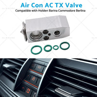 Air Con AC TX Valve  and  O-Rings Suitable forHolden Commodore Ute VU VT VX VY V6 V8