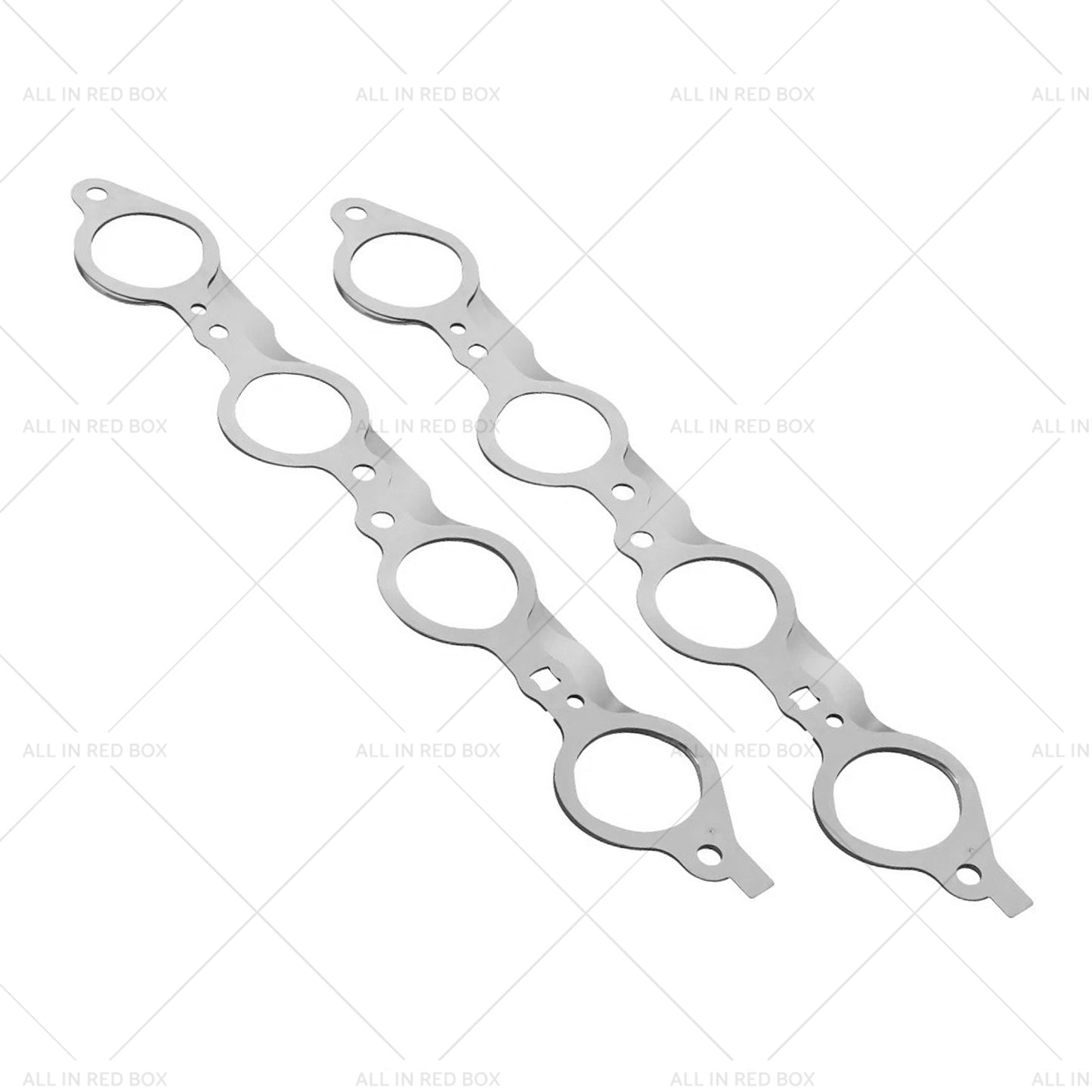 2PCS Exhaust Manifold Gasket Multi-Layer Steel Header Suitable For LS1 LS3 LSX