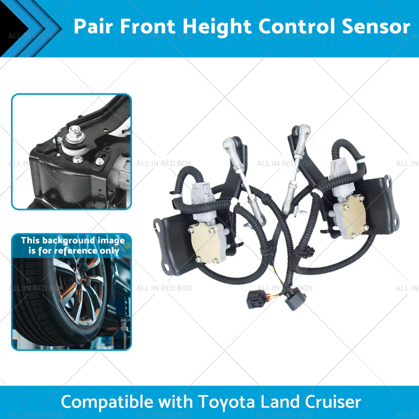 8940660011 Pair Front Height Control Sensor for Toyota Land Cruiser J100 J105