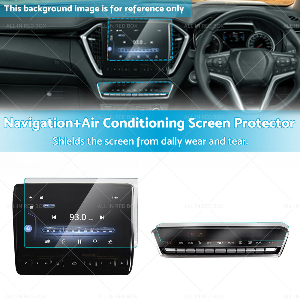 Suitable For 21-23 Isuzu D-Max Dmax NavigationAir Conditioning Screen Protector