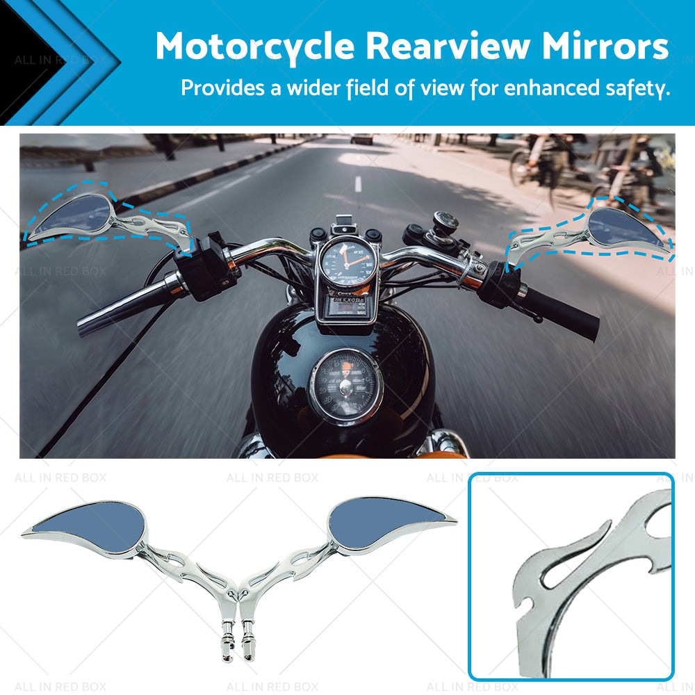 Motorcycle Rearview Mirrors Suitable For Harley Davidson Street Glide Dyna