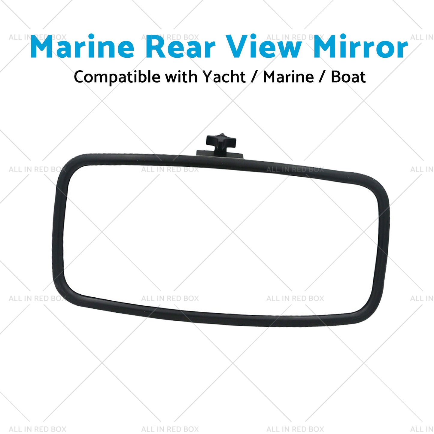 Retrofit Mount Bracket Ski Pontoon Rear View Mirror For Marine Boat Yacht