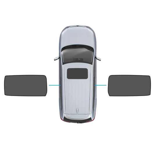 2x Rear Port Window Magnetic Mesh Sunshades Suitable for Kia Carnival YP Series