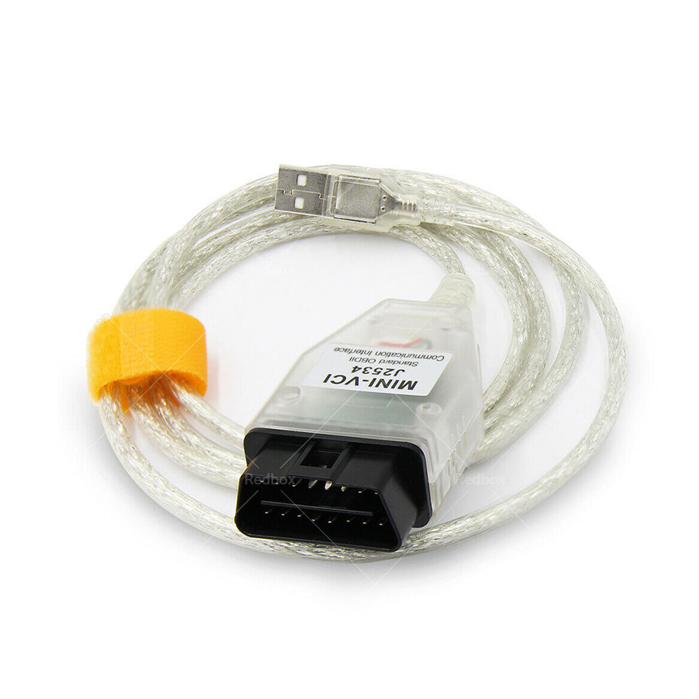 Suitable For Toyota Techstream TIS V15 MINI VCI USB OBD2 Car Diagnostic Cable