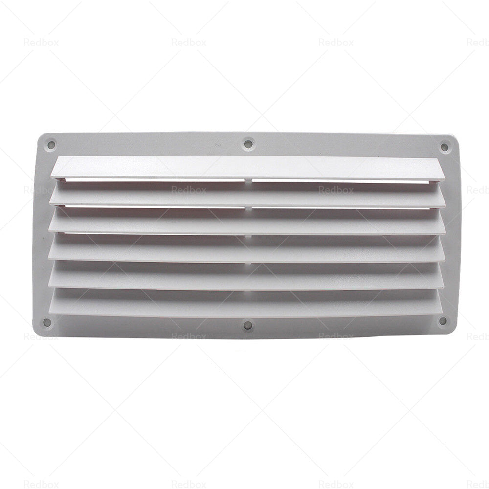 Rectangular Louvered Air Vent or Dent Vent For Caravan RV Boat Marine 260 x 125mm