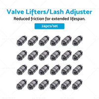 24x Valve Lifters Lash Adjuster Suitable For Mitsubishi Triton L200 Outlander