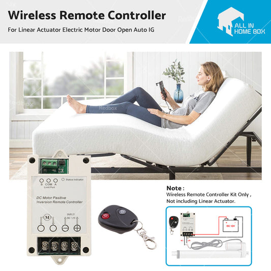 Wireless Remote Controller for Linear Actuator Electric Motor Door Open Auto IG