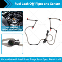 Fuel Leak Off Pipes and Sensor Suitable for Rover Range Rover Sport 2. 7 D 2. 7 TD