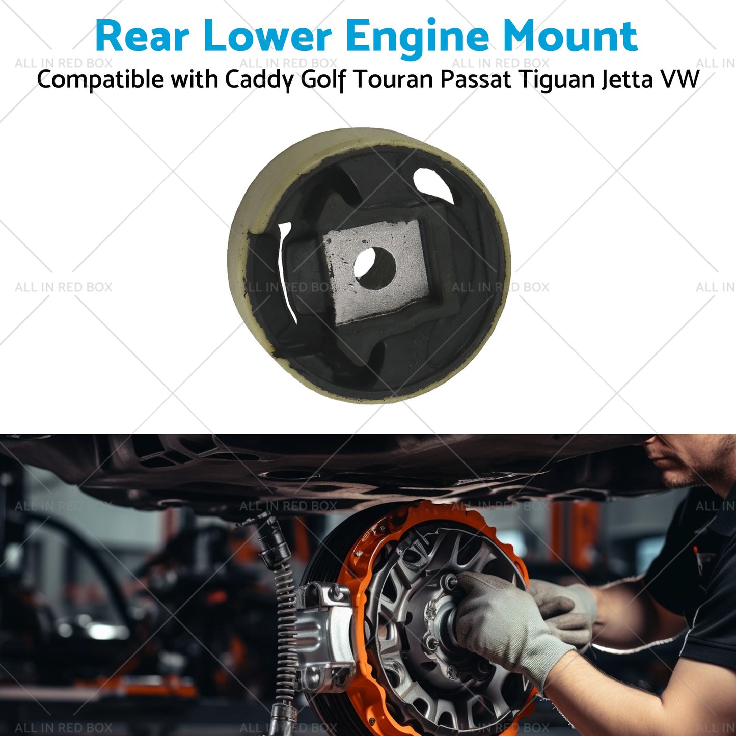 Rear Lower Engine Mount Suitable For Caddy Golf Touran Passat Tiguan Jetta VW