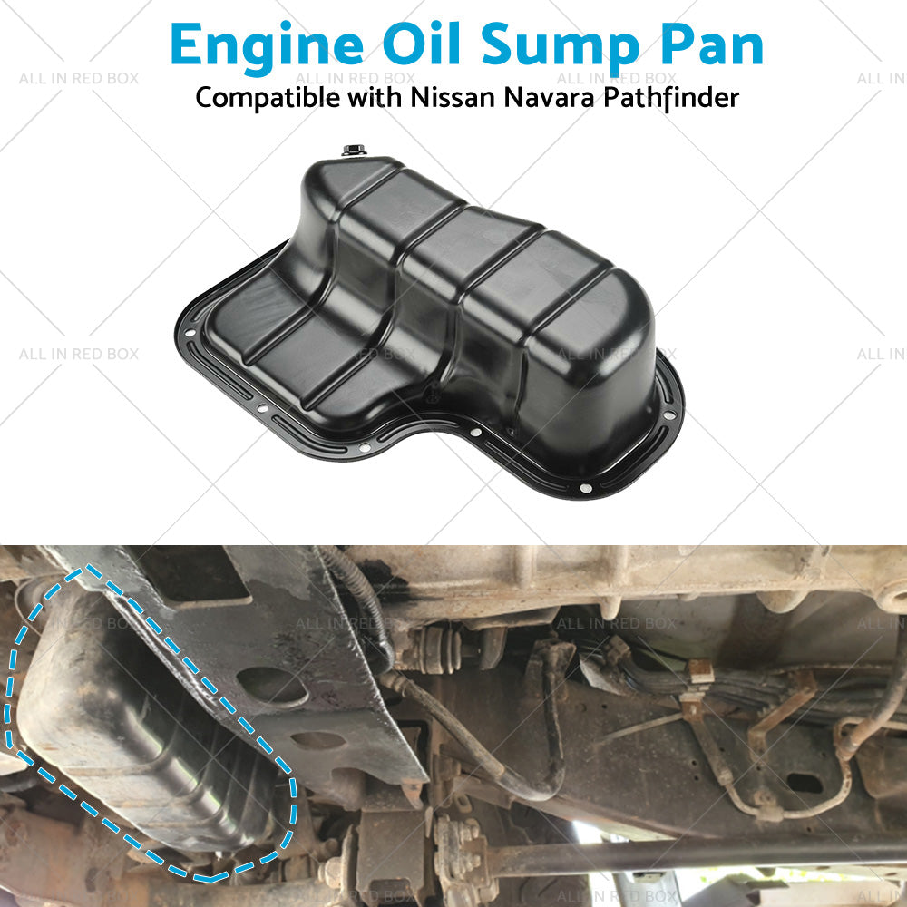 Engine Oil Sump Pan Suitable for Nissan Navara D40 Pathfinder R51 VSK YD25 05-12