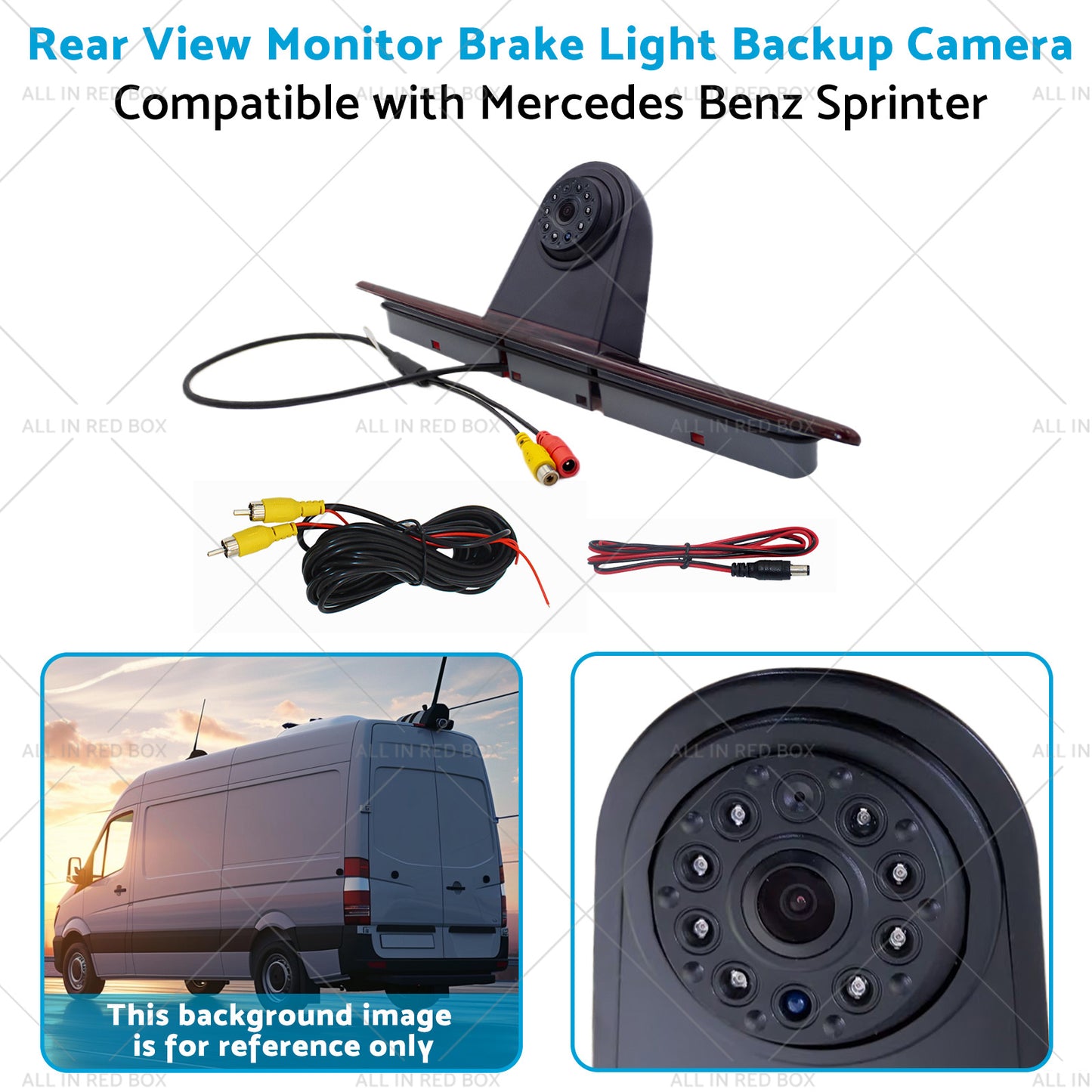 Rear View Brake Light Backup Camera Suitable for Mercedes Benz Sprinter