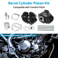 Big Bore Cylinder Piston Gasket Kit Suitable For Yamaha PW50 QT 50 60cc 81-09