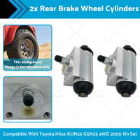 {{ Rear Brake Wheel Cylinders 4x4 Suitable for Toyota Hilux KUN26 GGN25 4WD 2005-On }} - Buy Car Parts Online at {{ Kaka Auto Parts }}.