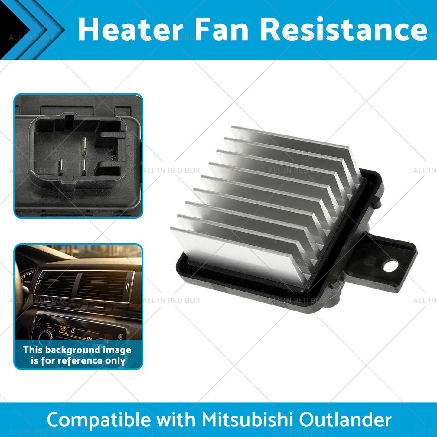 Heater Fan Resistance Suitable for Mitsubishi Outlander Pajero Sport L200 10 -