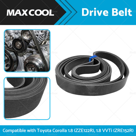 Ribbed Belt 6PK1810 Suitable for Toyota Corolla 1.8 ZZE122R 1.8VVTi ZRE152R