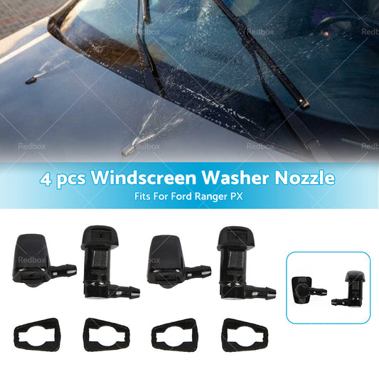 4PCS Windscreen Washer Jet Nozzle Fits For Ford Ranger Px  Xl-Plus  AB3917666AA