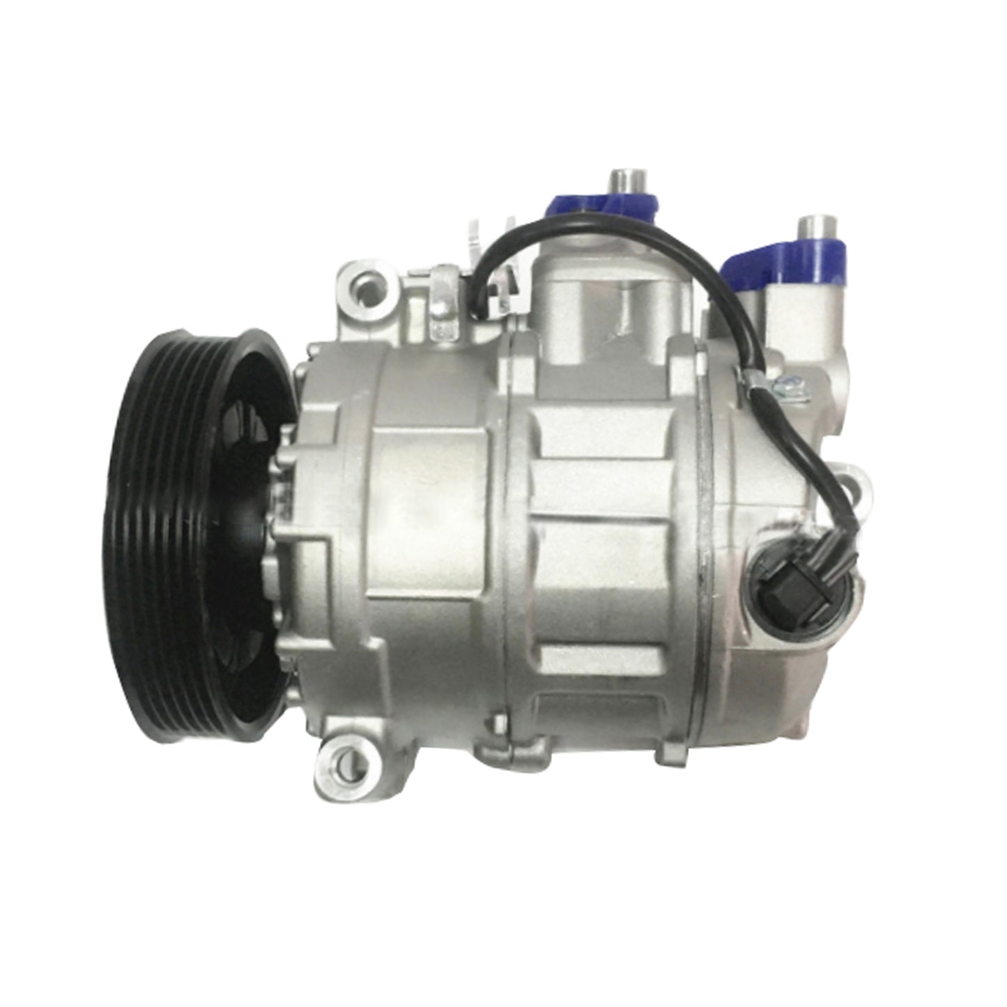 AC Compressor & Clutch Suitable for Audi Q7 3.0L Diesel CRCA 2007-15 R134a PAG46