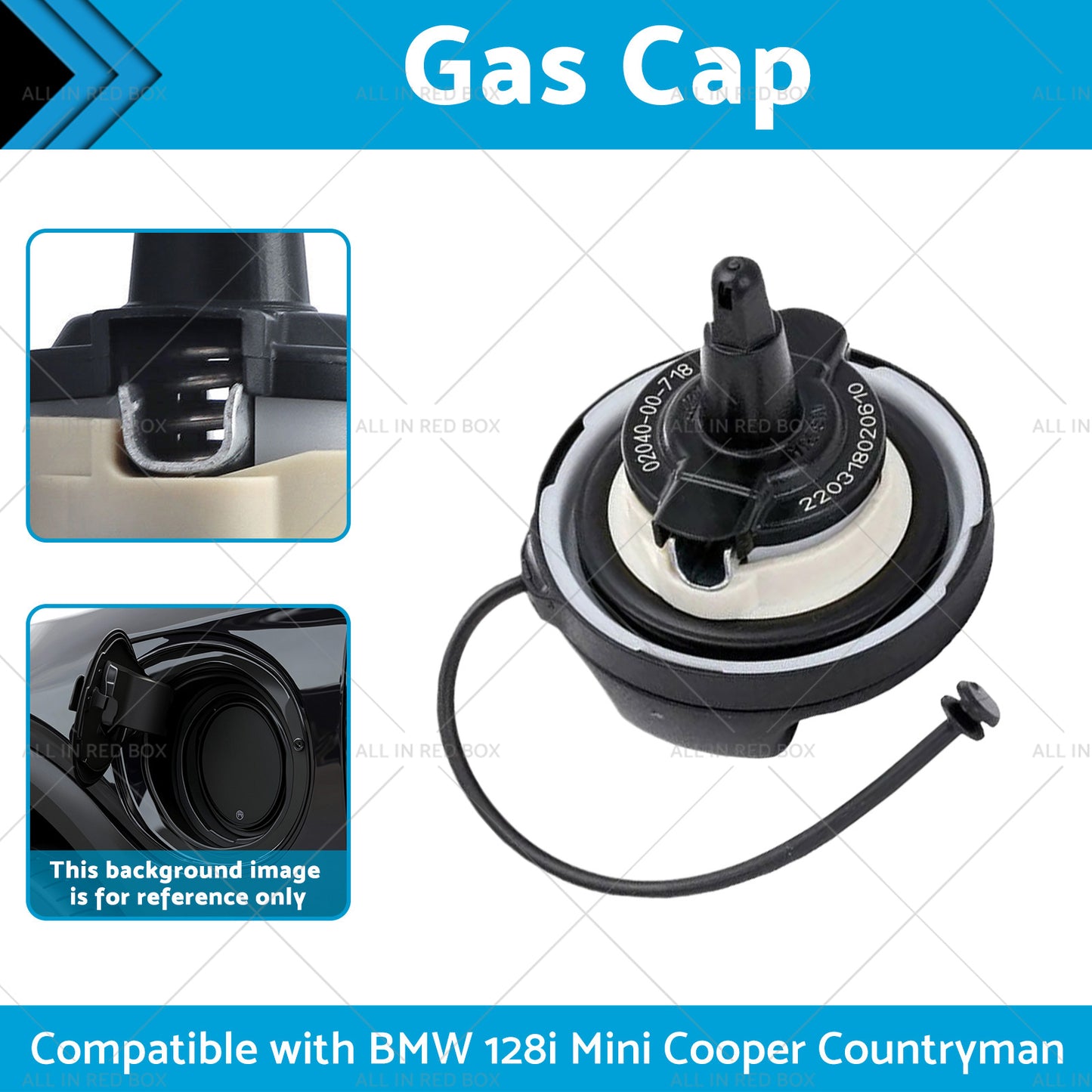 Gas Cap Suitable for BMW 335is Mini Cooper Countryman 2011-2013 16117222391