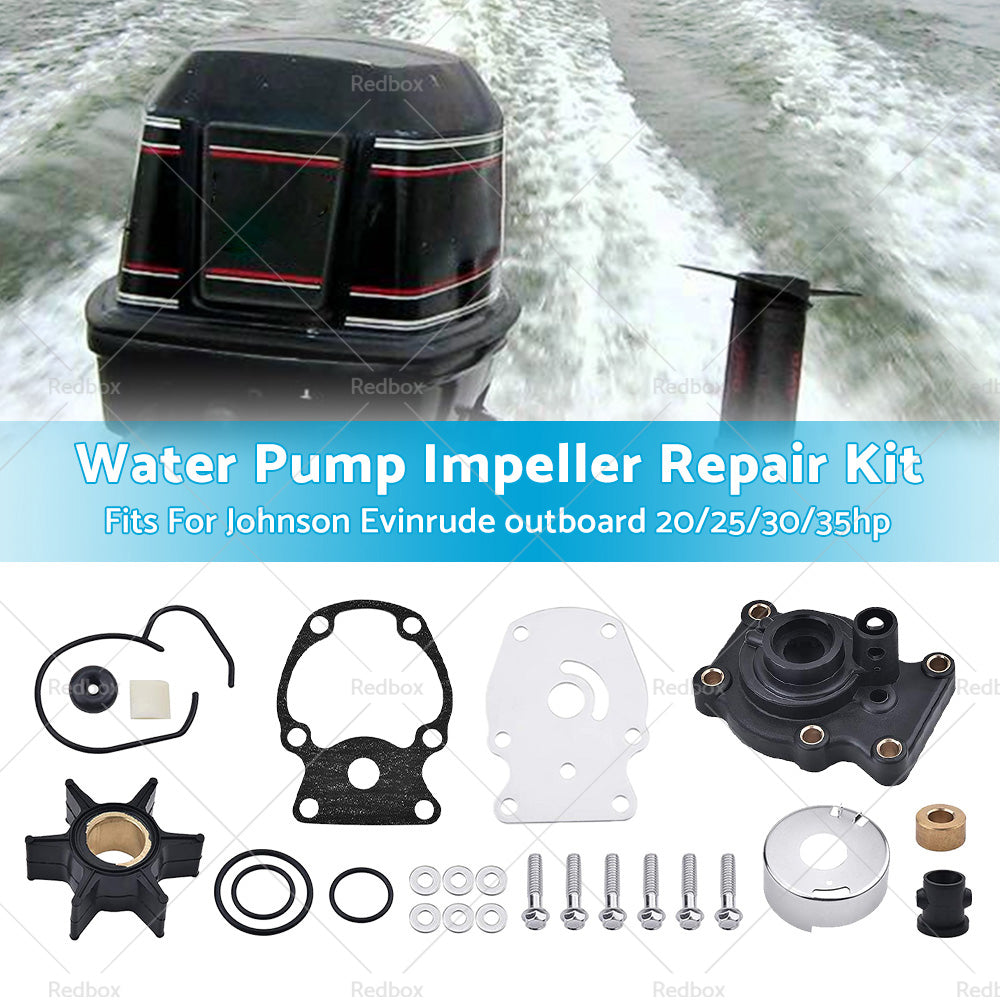 Water Pump Impeller Kit For 20hp 25hp 30hp 35hp Johnson Evinrude outboard 393630