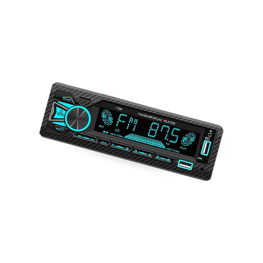 12V Single Din Short MP3 FM Radio Car Stereo Dual Bluetooth USB Player 1789