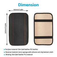 Car Armrest Cushion Cover Center Console Box Pad Protector Accessories Universal