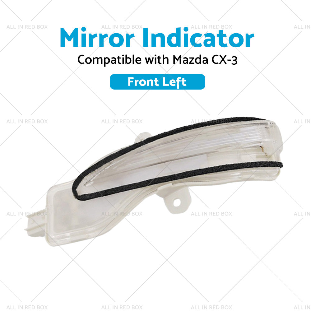 Left Side Mirror Light Indicator Blinker Suitable for Mazda CX-3 CX3 2015-2022