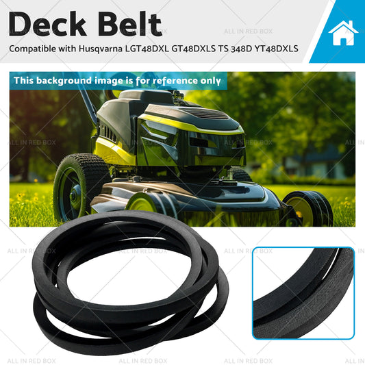 588814301 Deck Belt Suitable for Husqvarna LGT48DXL GT48DXLS TS 348D YT48DXLS