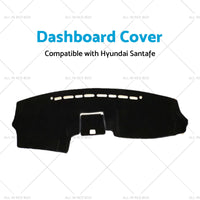 RHD Non-slip Dash Mat Suitable For Hyundai Santafe 2006-2012 Dashboard Cover