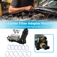 Oil Cooler Filter Adapter Housing Suitable For 14-17 Chrysler Jeep Dodge Ram 3. 6