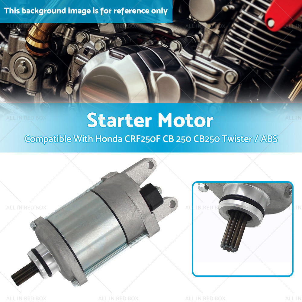 Starter Motor Suitable For Honda CRF250F CB 250 CB250 Twister or ABS 2016-2020