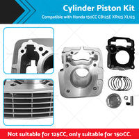 57. 3mm 150CC Cylinder Piston Big Bore Kit Suitable For HONDA CB125E XR125L XL125