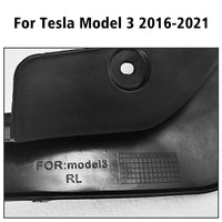 4X Front Rear Car Mud Flaps Splash Mudguards Fit for Tesla Model 3 2016-2021