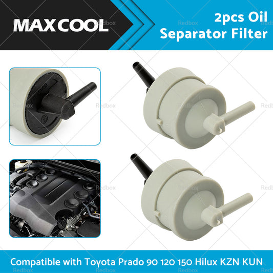 2pcs MAP Sensor Oil Separator Filter Suitable for Toyota Prado 90 120 150 Hilux