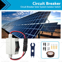 PV Isolator Switch DC 500V 32A IP65 Disconnect Circuit Breaker For Solar-Panels