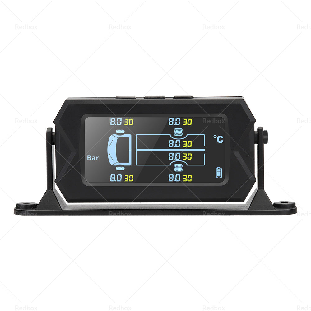 Tyre Pressure Monitoring System  6 Wheel Sensor for Caravan Truck Trailer Solar