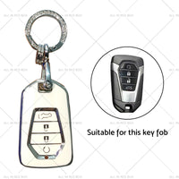 TPU Car Remote Key Fob Cover Suitable for Isuzu D-MAX MU-X MUX 4 Button White