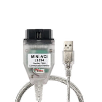 USB to OBD2 16pin MINI VCI Diagnostic Cable Suitable For Toyota TIS Techstream