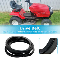 Variable Speed Drive Belt For  Selected MTD Yardman Ride on Mowers 754-0370