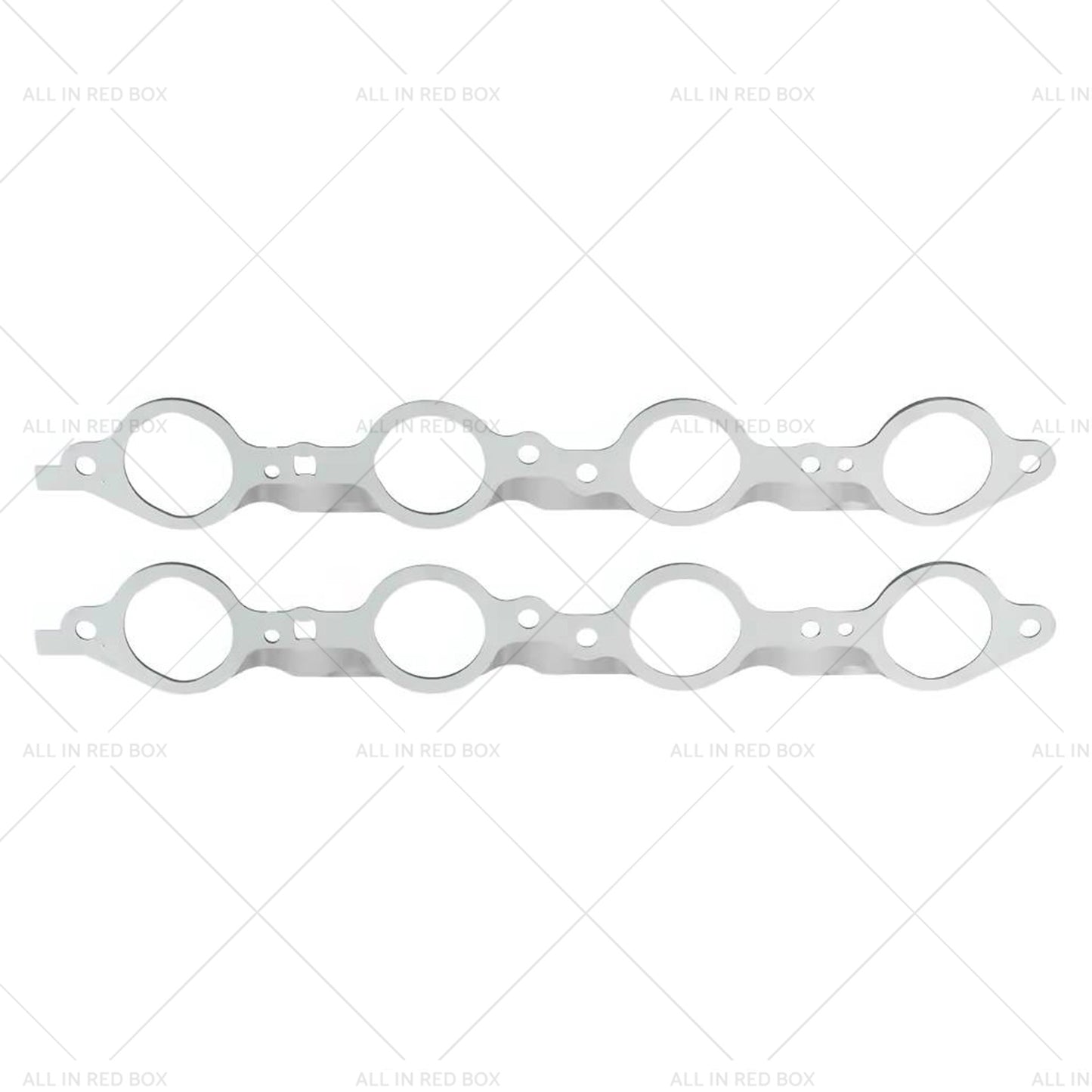 2PCS Exhaust Manifold Gasket Multi-Layer Steel Header Suitable For LS1 LS3 LSX