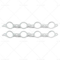 2PCS Exhaust Manifold Gasket Multi-Layer Steel Header Suitable For LS1 LS3 LSX