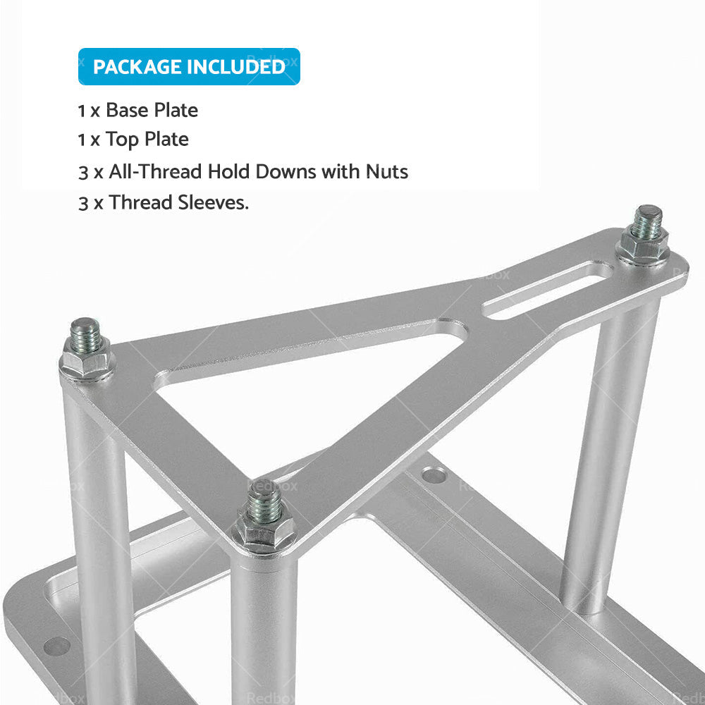 Universal Aluminum Billet Battery Tray Hold Down Relocation Box Mount Suitable For 551181